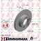 Zimmermann Brake Disc - Standard/Coated, 460152320 460152320 - alternate 1